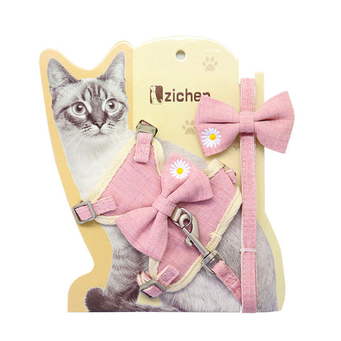 Pet Collar Leash | Cute Pet Harness