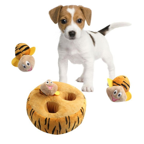 Pet Soft Bee Toy | Pet sounding toys