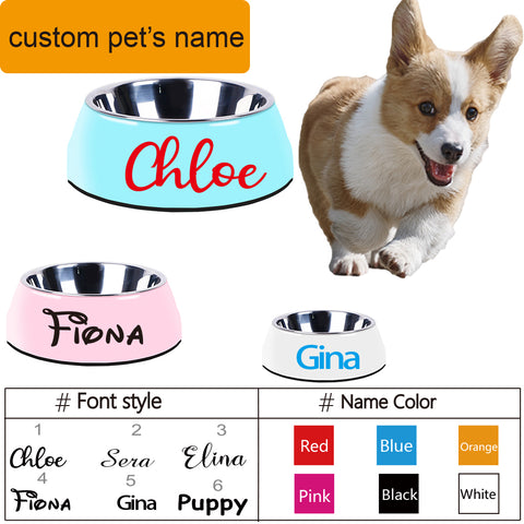 Steel Food Bowls | Pet Feeder