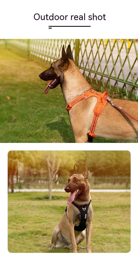 Dogs Pet Harness Reflective Hand Holding Rope