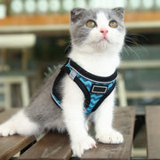 Pet Wave Pattern Traction Reflective Chest Harness